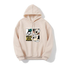 Load image into Gallery viewer, Hoody Sweatshirt Embroidery Love Heart Fleece Lady Hoodie