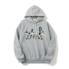 Load image into Gallery viewer, Hoody Sweatshirt Embroidery Love Heart Fleece Lady Hoodie