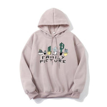 Load image into Gallery viewer, Hoody Sweatshirt Embroidery Love Heart Fleece Lady Hoodie