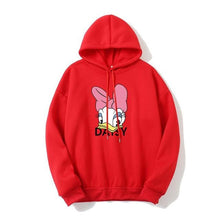 Load image into Gallery viewer, Hoody Sweatshirt Embroidery Love Heart Fleece Lady Hoodie