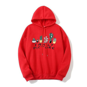 Hoody Sweatshirt Embroidery Love Heart Fleece Lady Hoodie