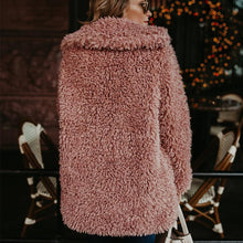 Load image into Gallery viewer, Faux Fur Coat Bomber Jacket Trench Wool Teddy
