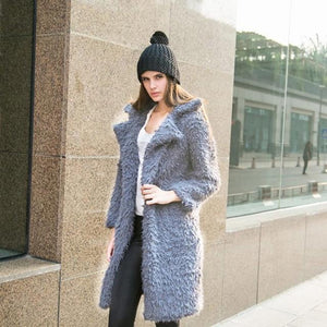 Faux Fur Coat Bomber Jacket Trench Wool Teddy